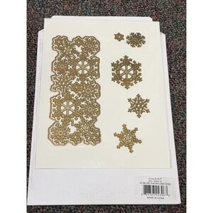 Anna Griffin AG-1306H-S Slimline Snowflake Dies New